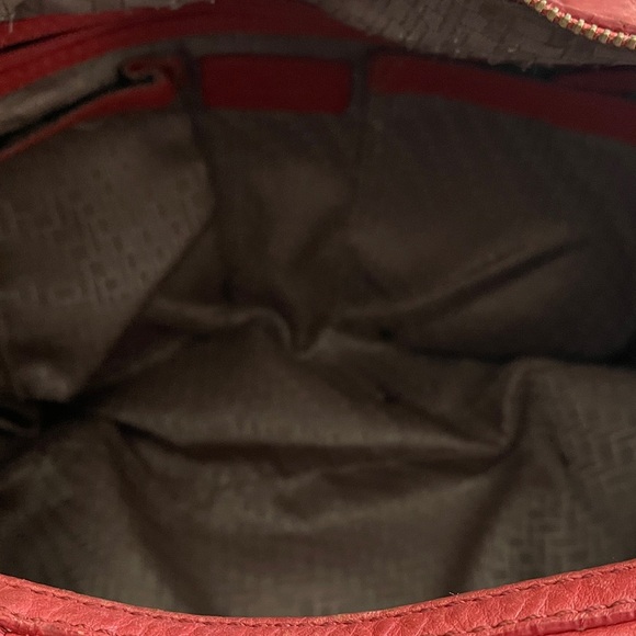 Cole Haan substantial quality red leather bag - Picture 3 of 7